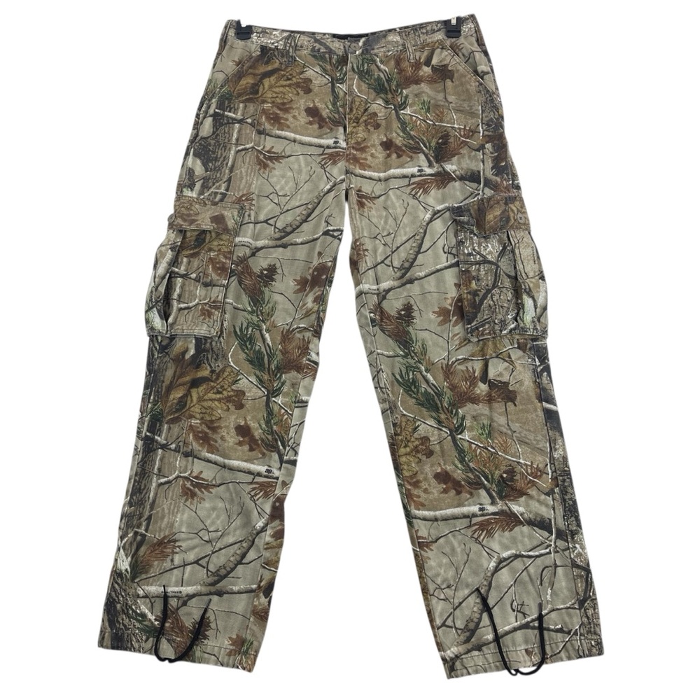 Realtree AP HD Pants Mens 36x31 Camo Cargo Hunting Hiking Fishing